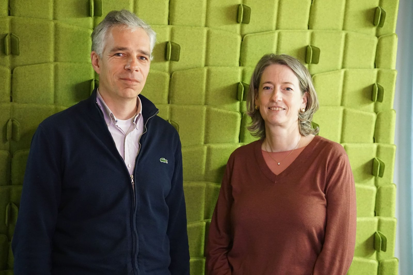 Anouk Hilger und Ivan Papousek von Enovos