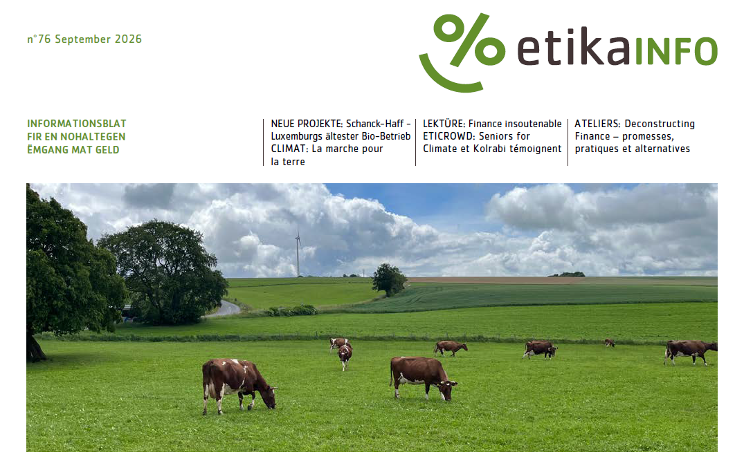Couverture de l'etikaINFO n°76, septembre 2026